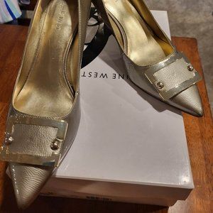 Nine West Metallic Pumps
